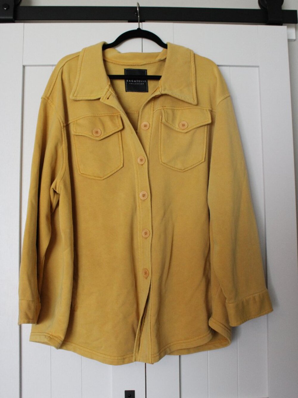 Bagatelle Shacket | Women’s 3X | Mustard Yellow | Button Front